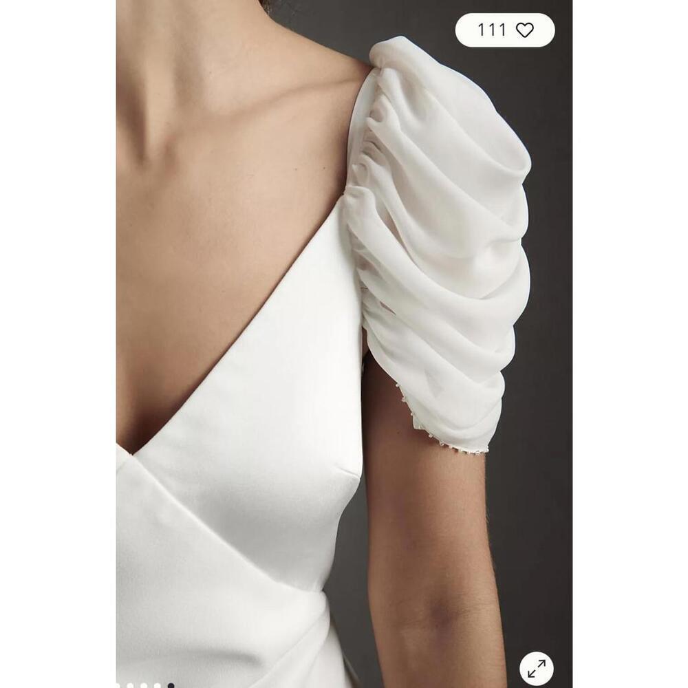 Anthropologie Savannah Miller Belle Wedding Dress Size 12 NWT - Picture 5 of 5